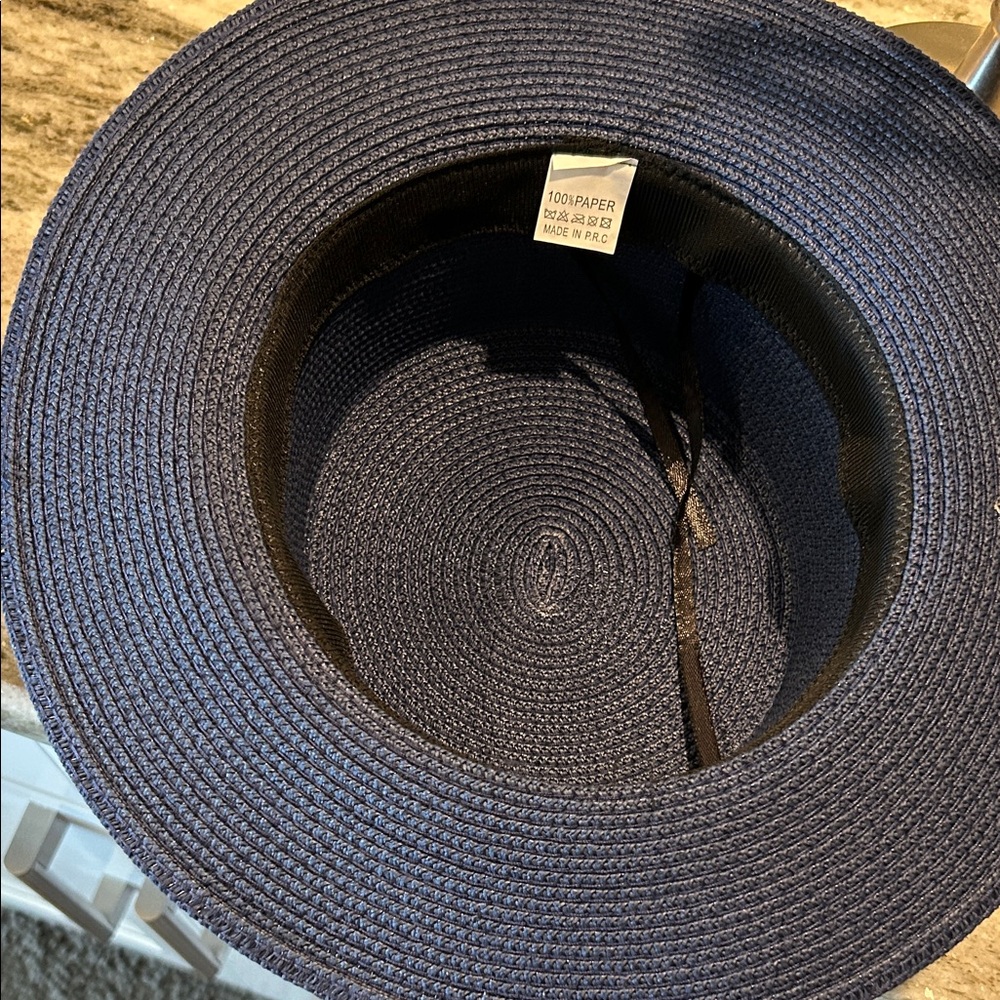 Elegant Navy Blue Women's Hat-Derby Ready! - Picture 3 of 8